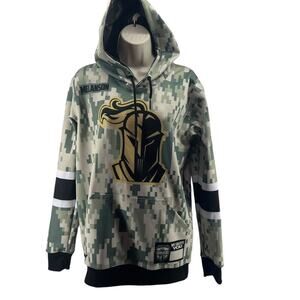 Swag King Salute to Soldiers Las Vegas Golden Knights Hoodie Mens Size Small